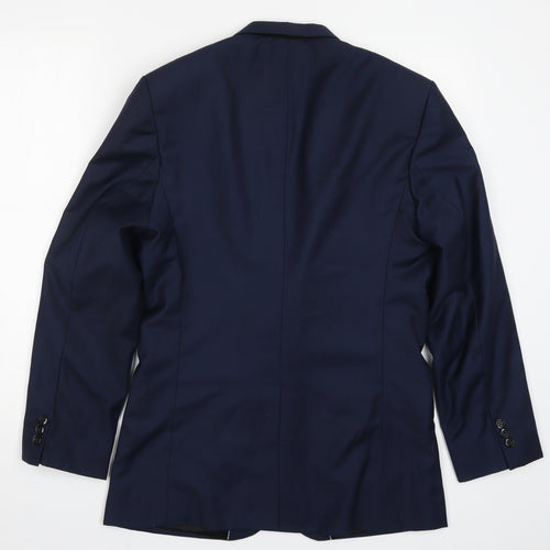 Nit Taylor Mens Blue   Jacket Suit Jacket Size 34