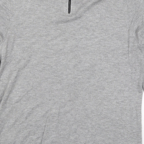 Papaya Womens Grey  Knit Pullover Jumper Size 10