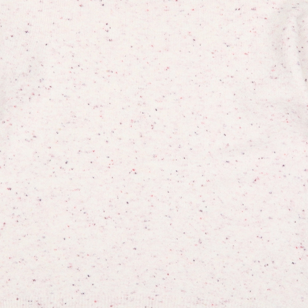 Nutmeg Womens Pink  Knit Pullover Jumper Size 12