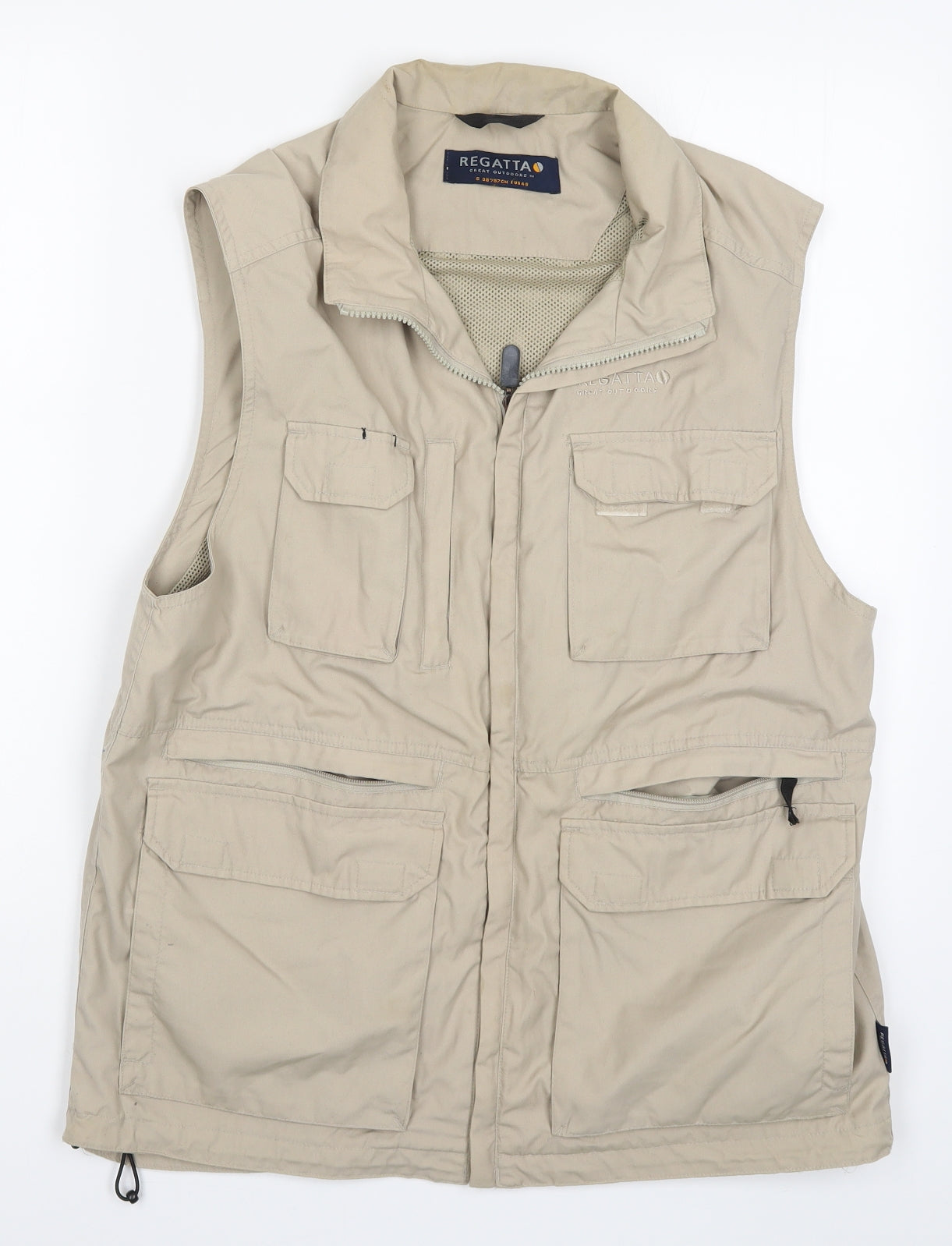 Regatta Mens Beige   Gilet Jacket Size S