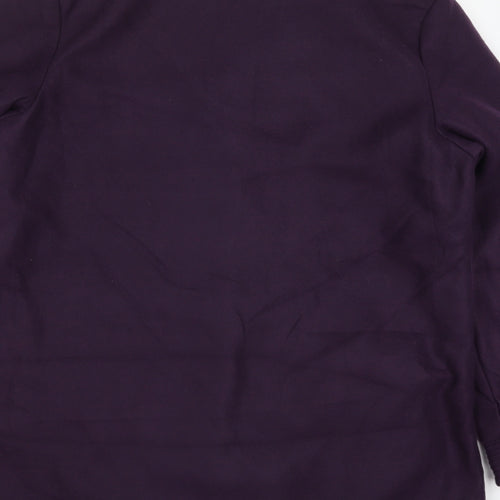 Gabriella Vicenga Womens Purple   Pea Coat Coat Size 14