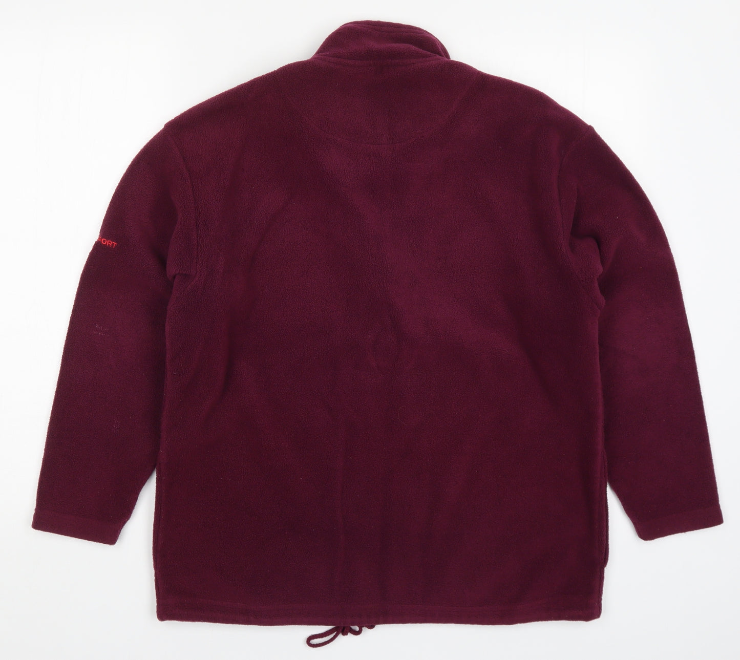 Paramour Womens Purple  Fleece Jacket  Size S
