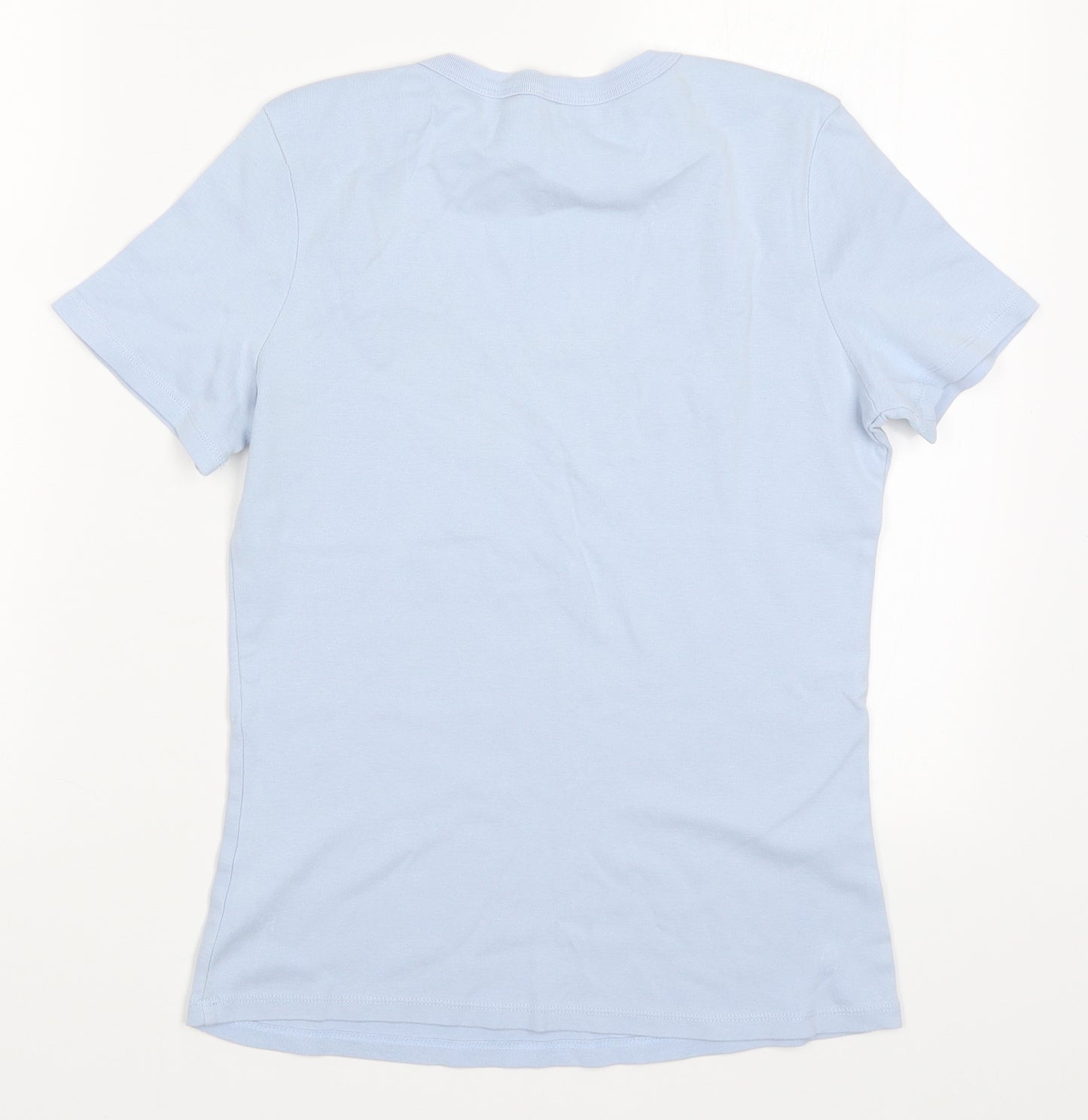 Marks and Spencer Womens Blue   Basic T-Shirt Size 14