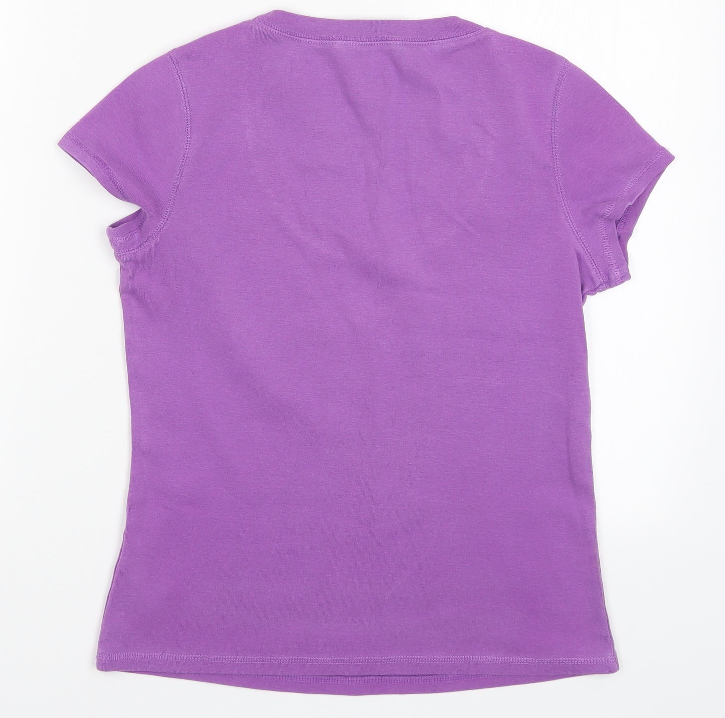 Marks and Spencer Womens Purple   Basic T-Shirt Size 14