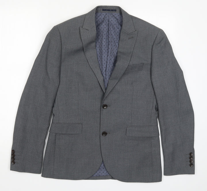 NEXT Mens Grey   Jacket Suit Jacket Size 38