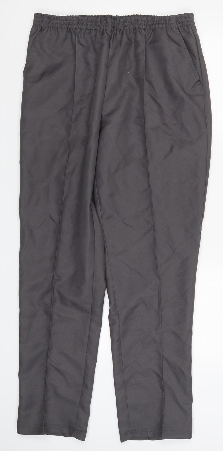 Damart Womens Grey   Trousers  Size 16 L30 in