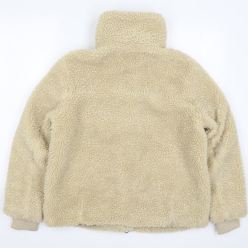 H&M Womens Beige   Jacket Coat Size S