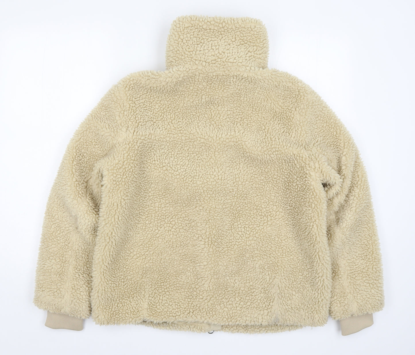 H&M Womens Beige   Jacket Coat Size S