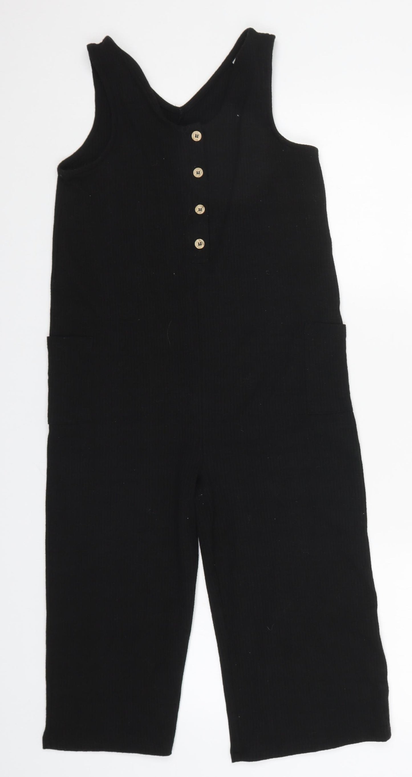 TU Girls Black   Playsuit One-Piece Size 9 Years