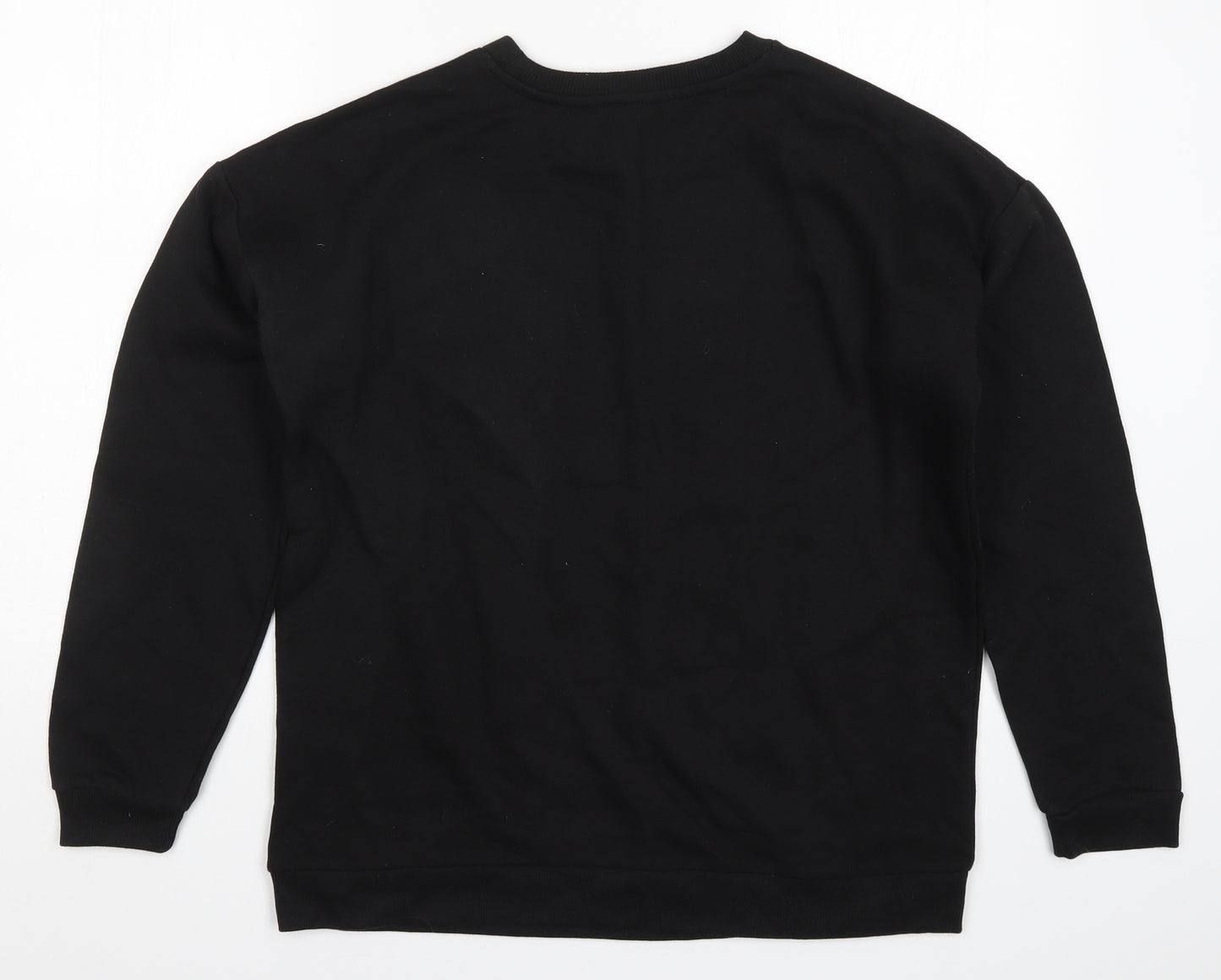 Pep&Co Womens Black   Pullover Sweatshirt Size M  - Be Strong Be Fearless Be You