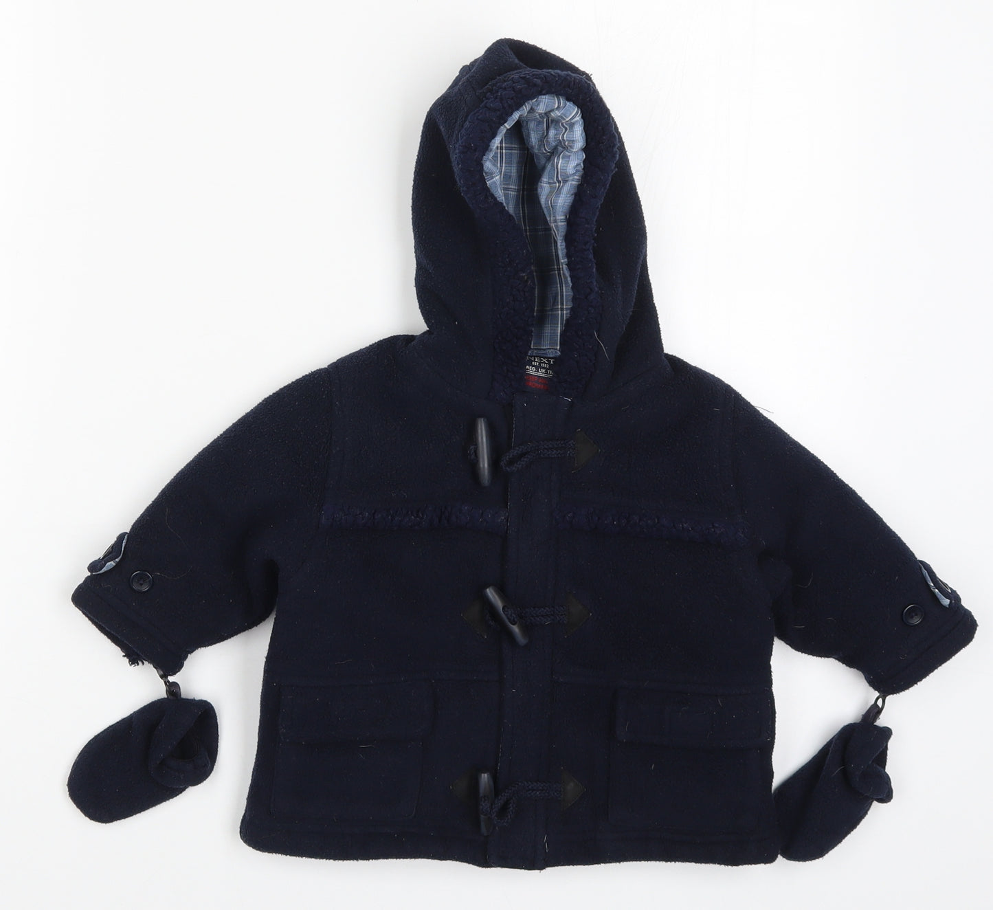 NEXT Boys Blue   Jacket Coat Size 6-9 Months