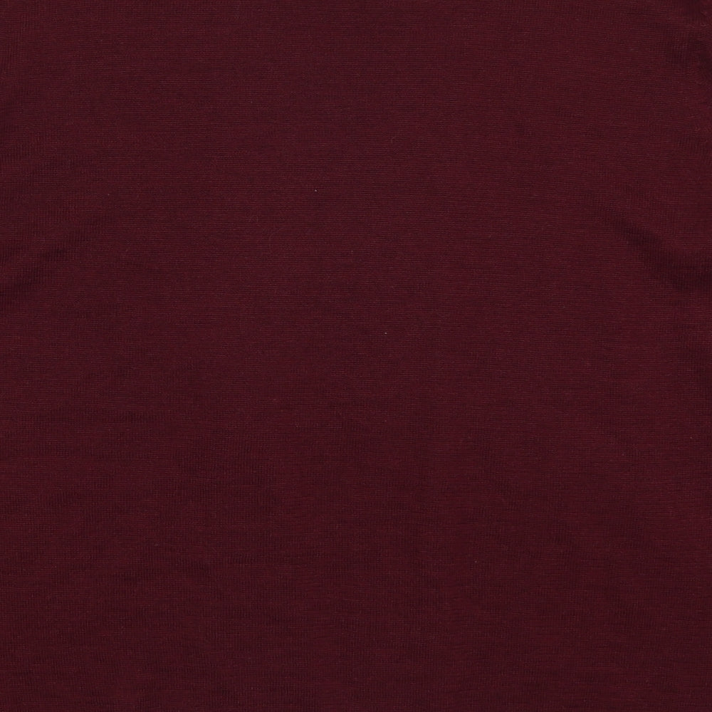 Riddella Womens Red  Knit Pullover Jumper Size 16