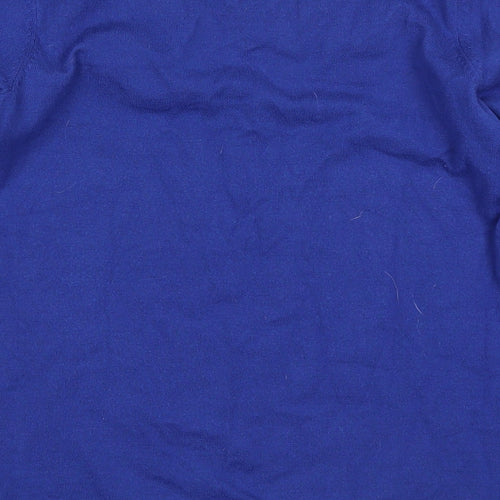 M&Co Womens Blue  Knit Pullover Jumper Size 10