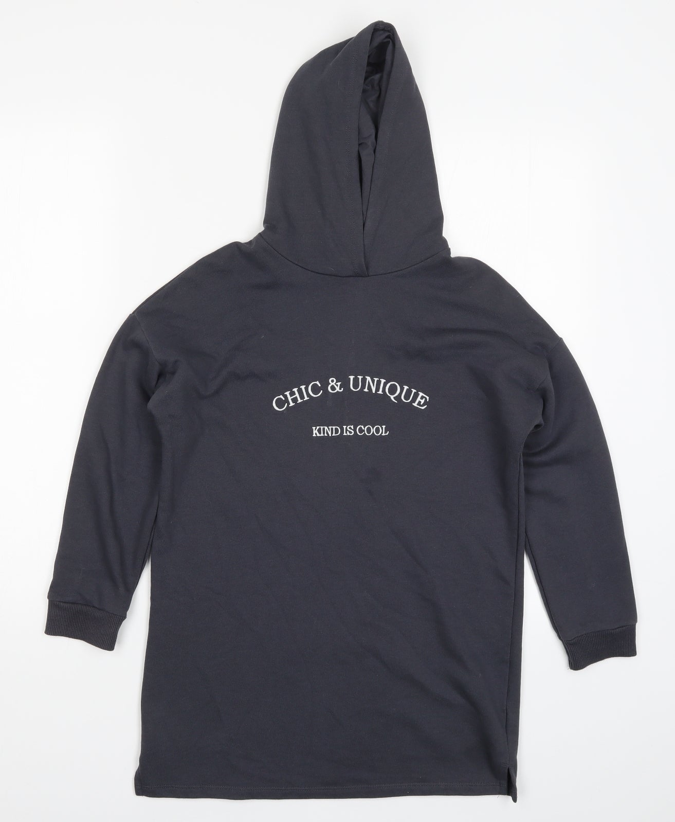 George Girls Grey   Pullover Hoodie Size 8-9 Years  - Chic & Unique Kind is Cool
