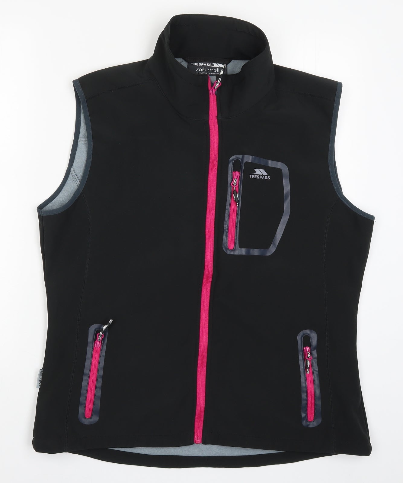 Trespass Womens Black  Softshell Gilet Jacket Size 2XL