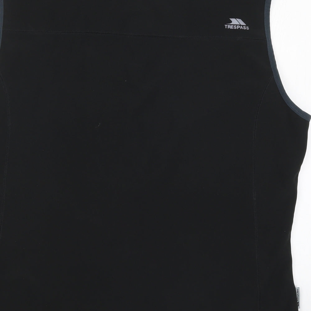 Trespass Womens Black  Softshell Gilet Jacket Size 2XL