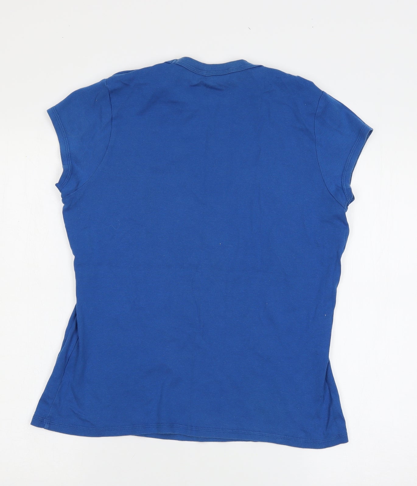 Dorothy Perkins Womens Blue  Jersey Basic T-Shirt Size 16