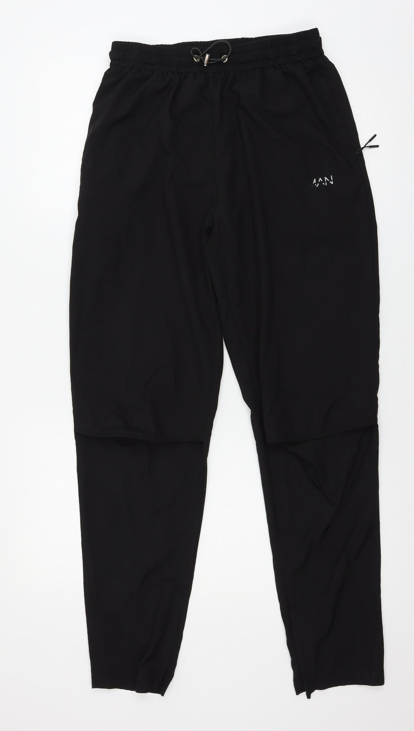 Boohoo Mens Black   Jogger Trousers Size L L29 in