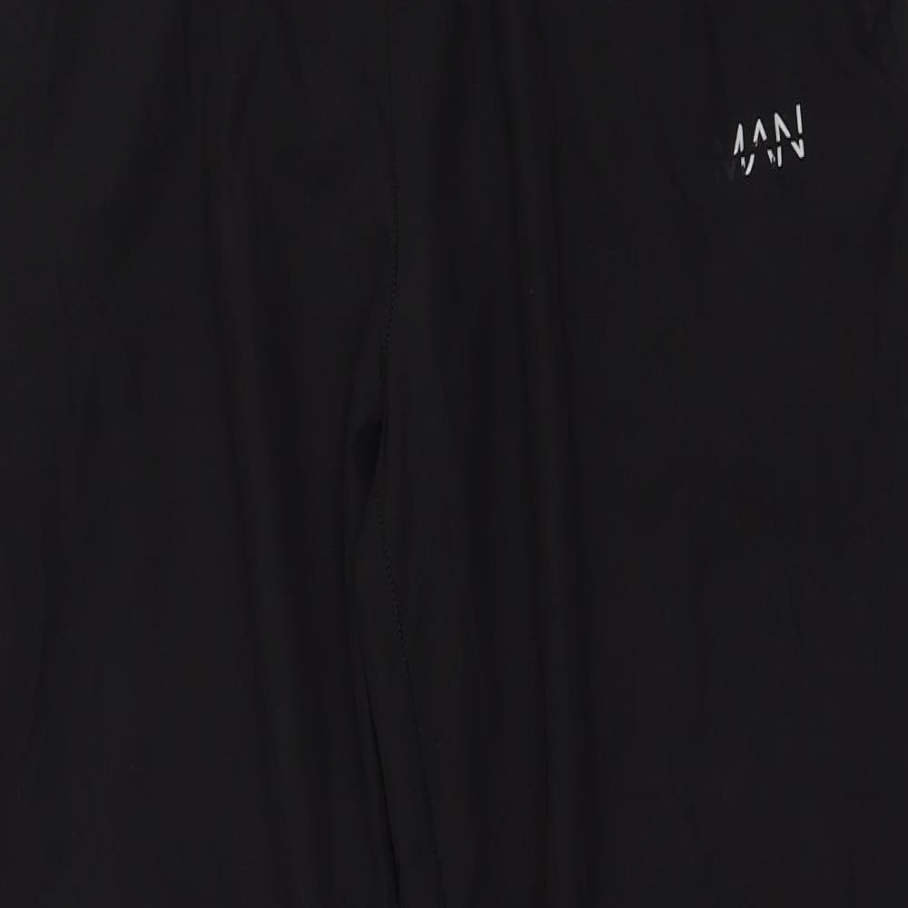 Boohoo Mens Black   Jogger Trousers Size L L29 in