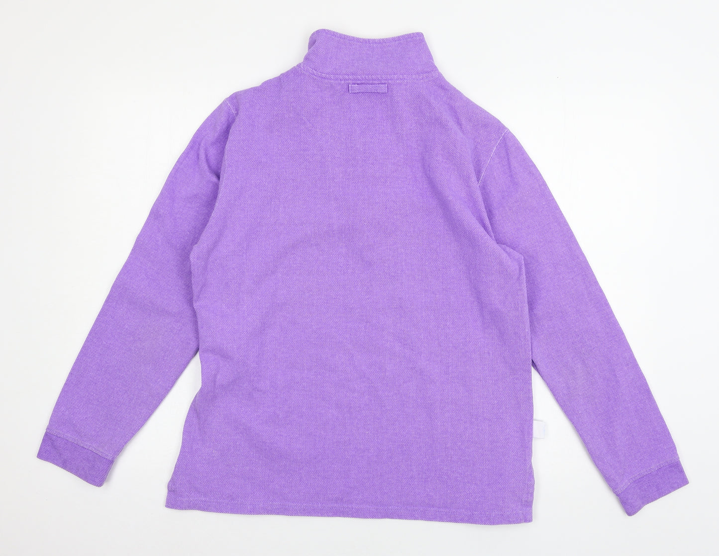 Chatham Womens Purple  Jersey Pullover Sweatshirt Size 12