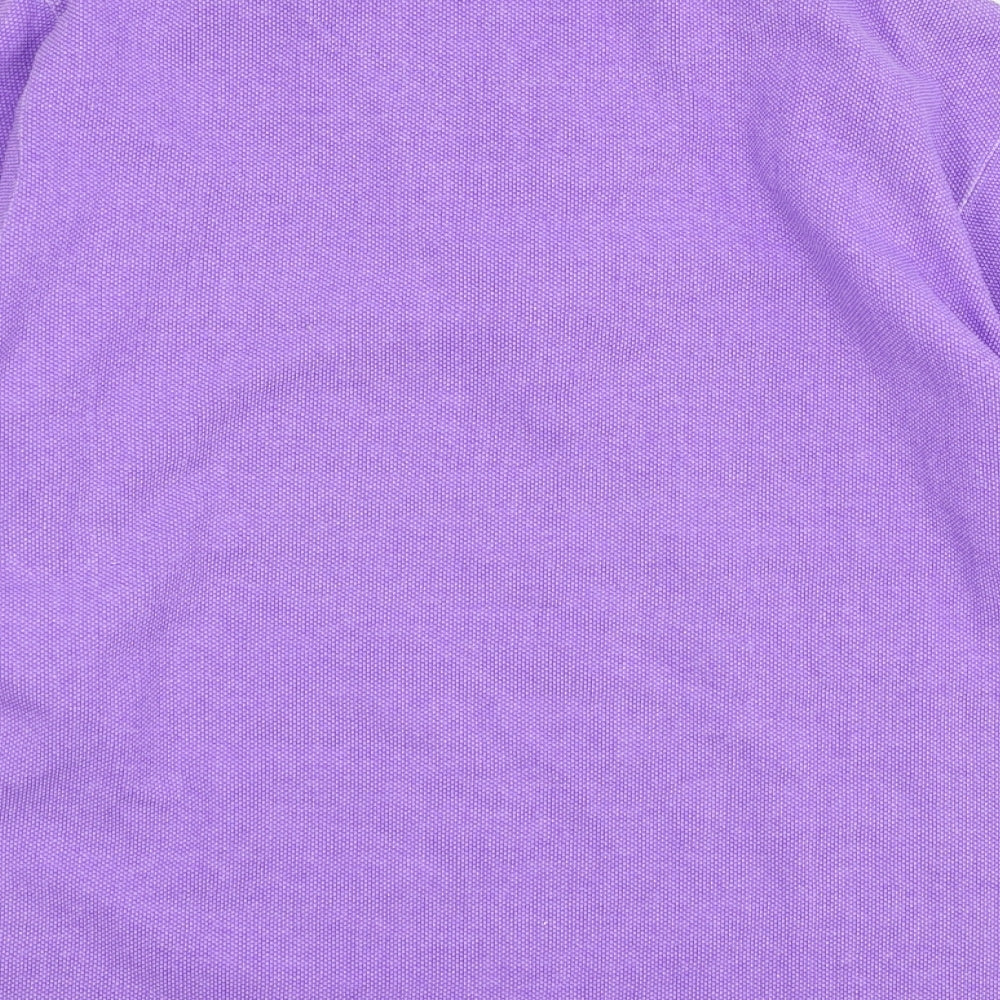 Chatham Womens Purple  Jersey Pullover Sweatshirt Size 12