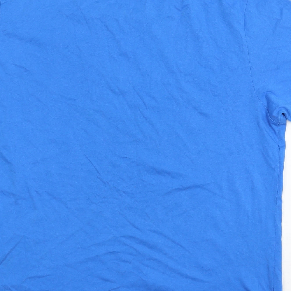 Columbia Mens Blue  Jersey  T-Shirt Size L