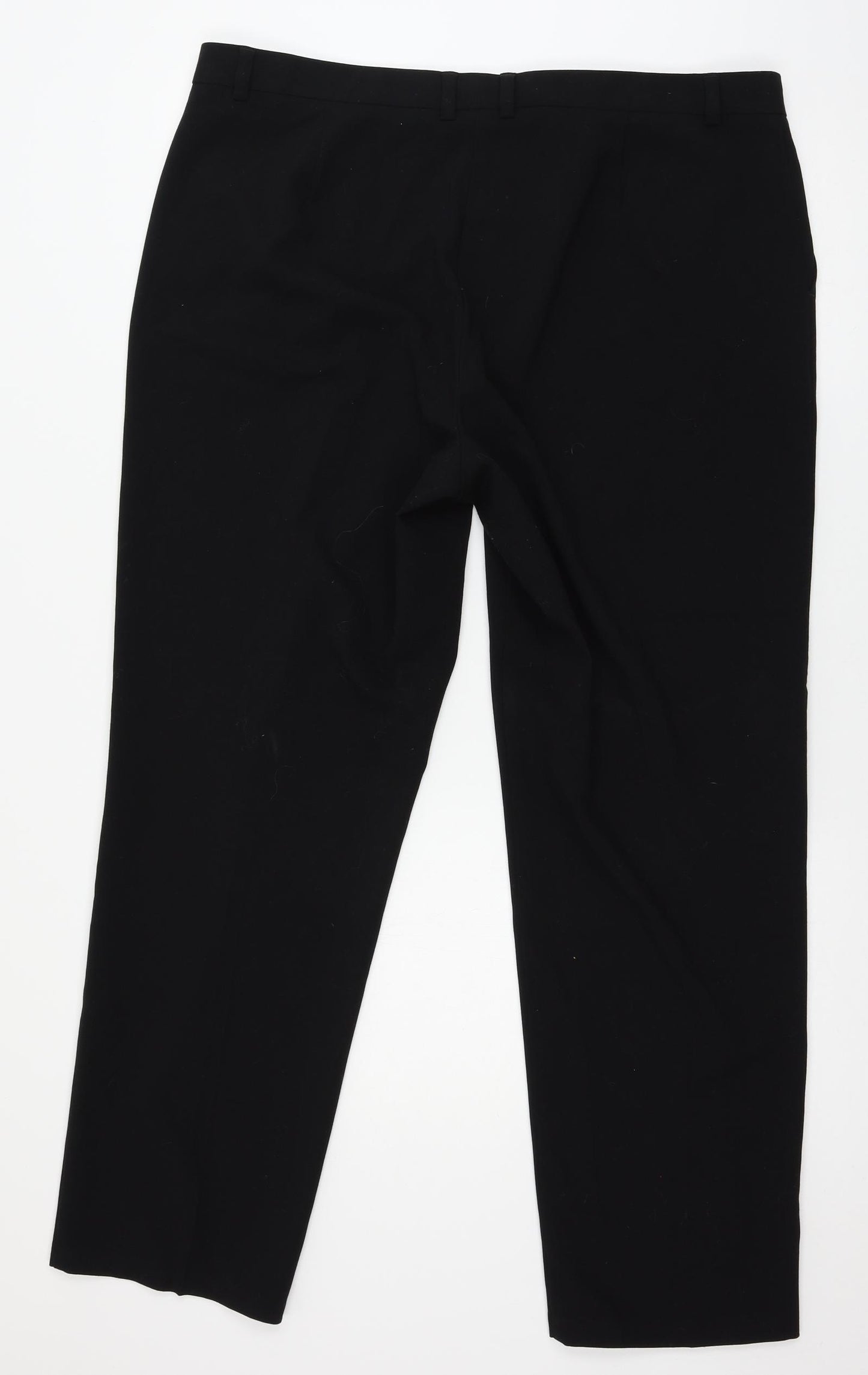 MArks Womens Black   Trousers  Size 18 L29 in