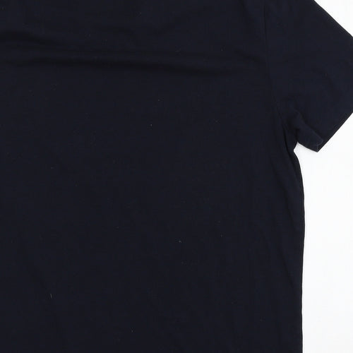 Farah Mens Blue  Jersey  T-Shirt Size L