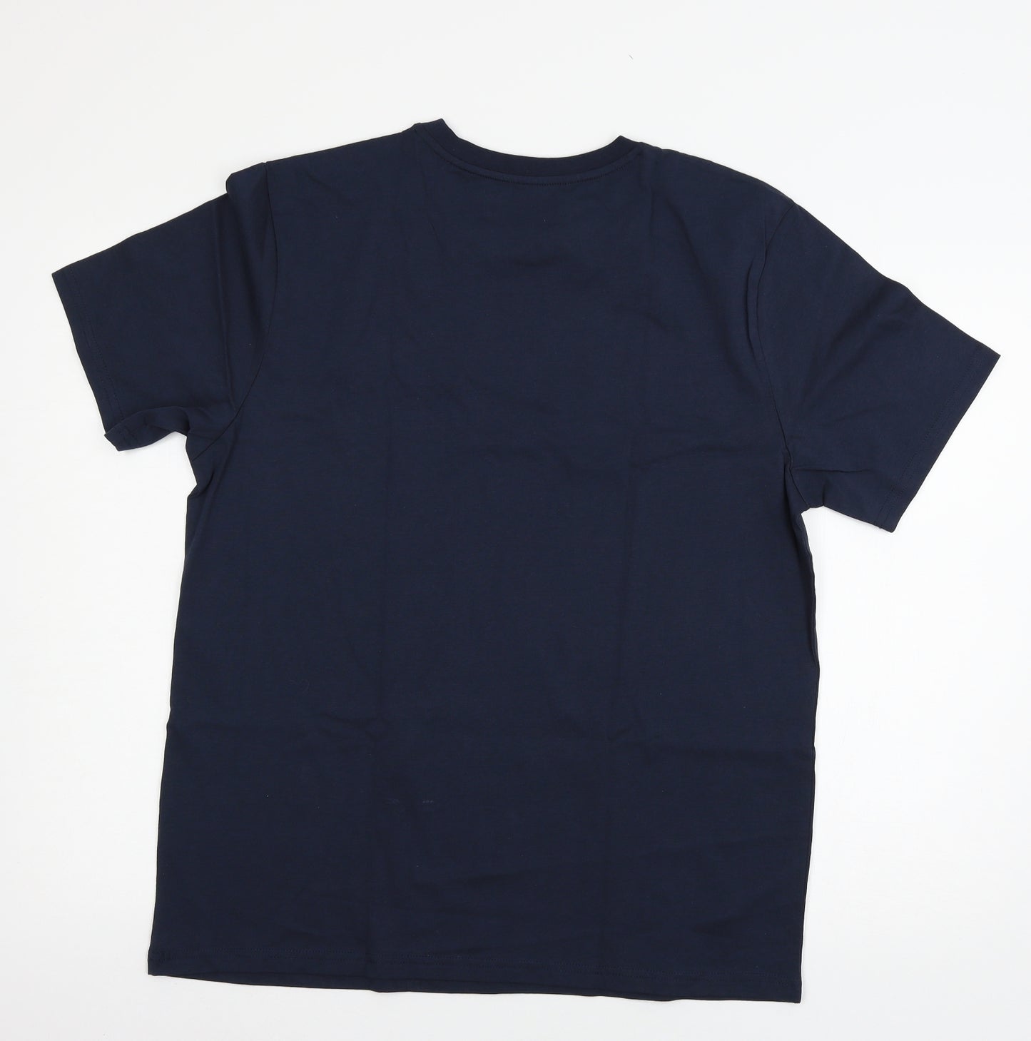 NASA Mens Blue  Jersey  T-Shirt Size L