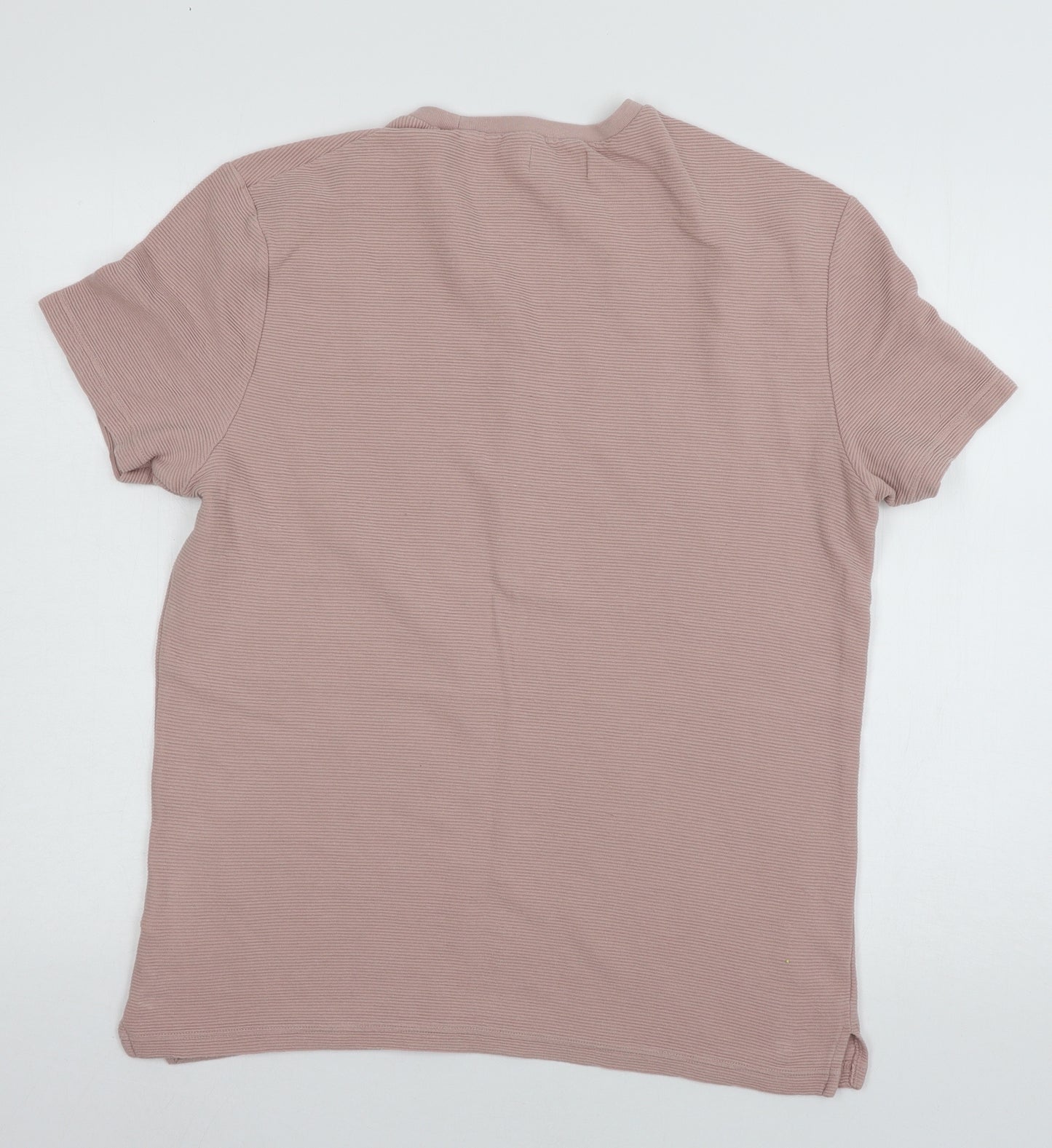 Topman Mens Pink  Jersey  T-Shirt Size M