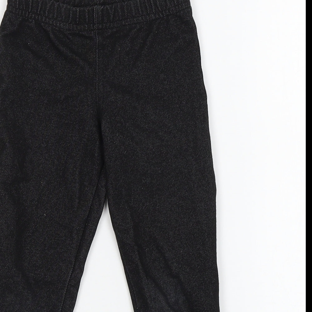 New Look Girls Blue  Jersey Jogger Trousers Size 3 Years