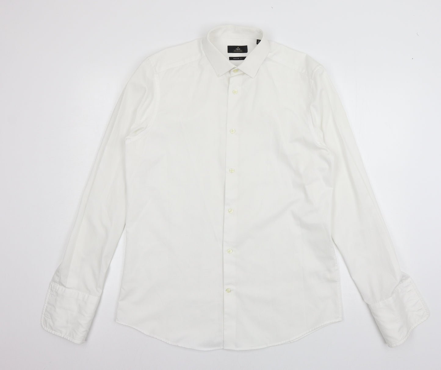 NEXT Mens White    Dress Shirt Size 15.5