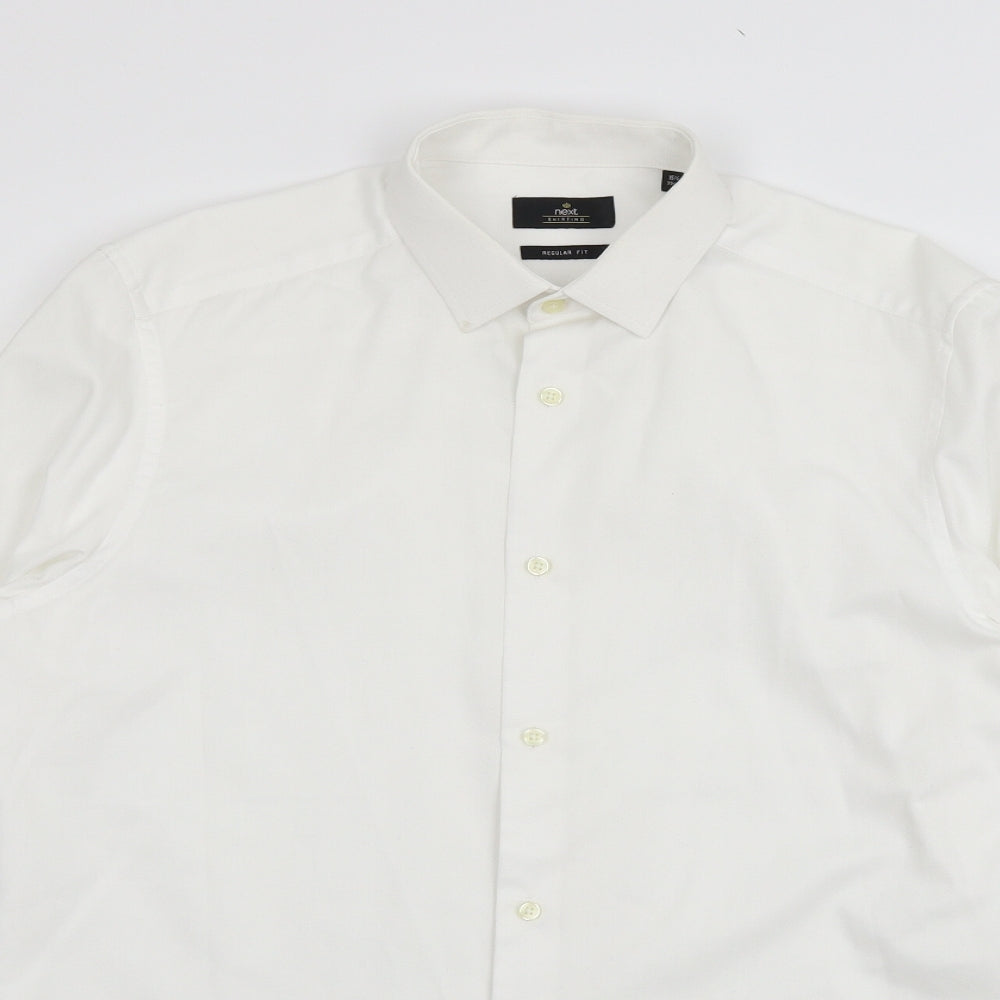 NEXT Mens White    Dress Shirt Size 15.5