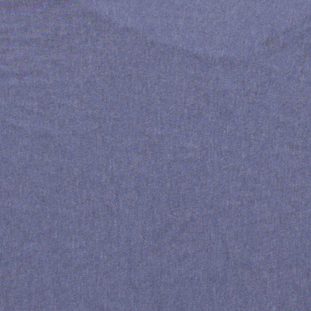 Preworn Womens Blue  Jersey Basic T-Shirt Size S