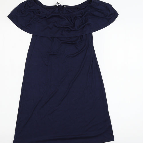 Primark Womens Blue  Jersey Slip Dress  Size 4