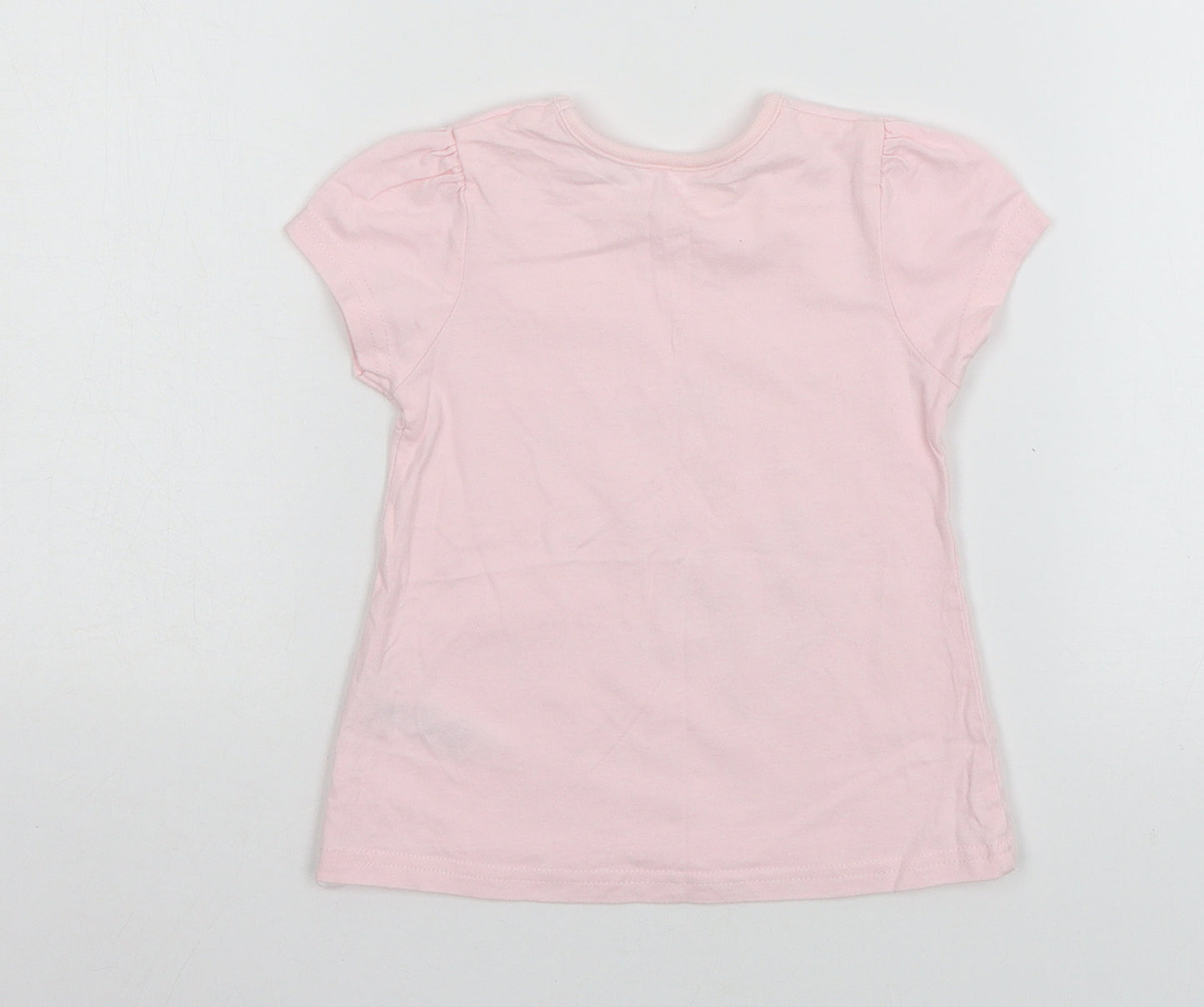 George Girls Pink  Jersey Basic T-Shirt Size 12-18 Months  - mummys little princess