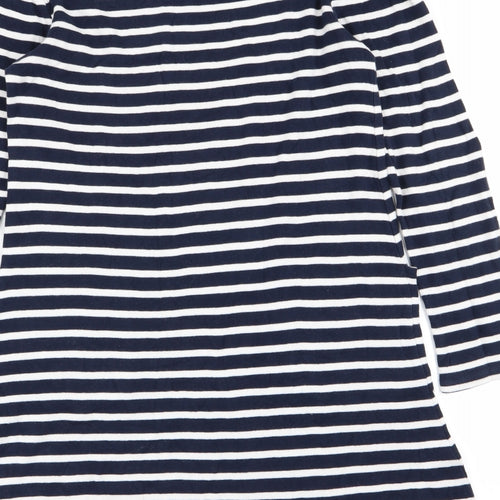 NEXT Girls Multicoloured Striped  Fit & Flare  Size 9 Years