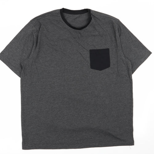 Asda George Mens Grey    T-Shirt Size L