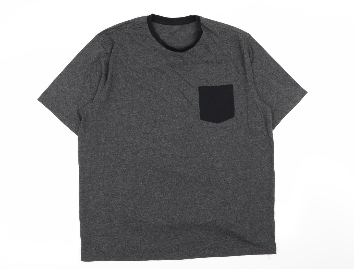 Asda George Mens Grey    T-Shirt Size L