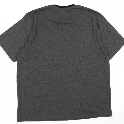 Asda George Mens Grey    T-Shirt Size L