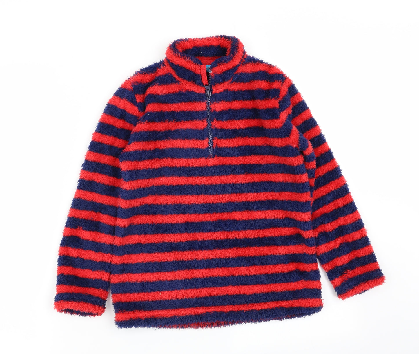 Avenue Boys Multicoloured Striped  Pullover Jumper Size 7-8 Years