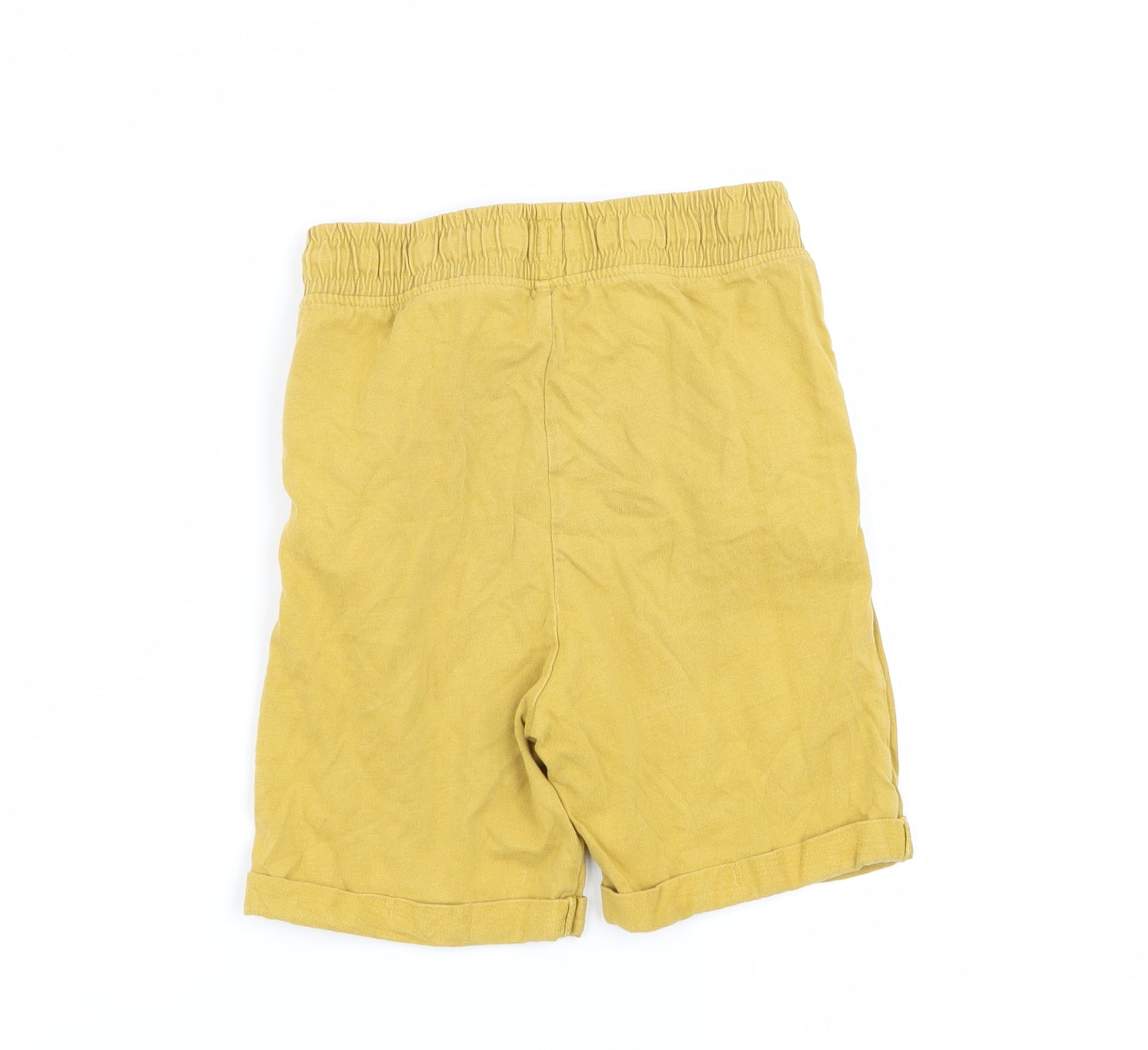 Nutmeg Boys Yellow   Sweat Shorts Size 5-6 Years