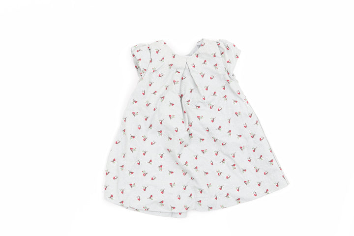 m Girls Grey Fit & Flare Size 0-3 Months