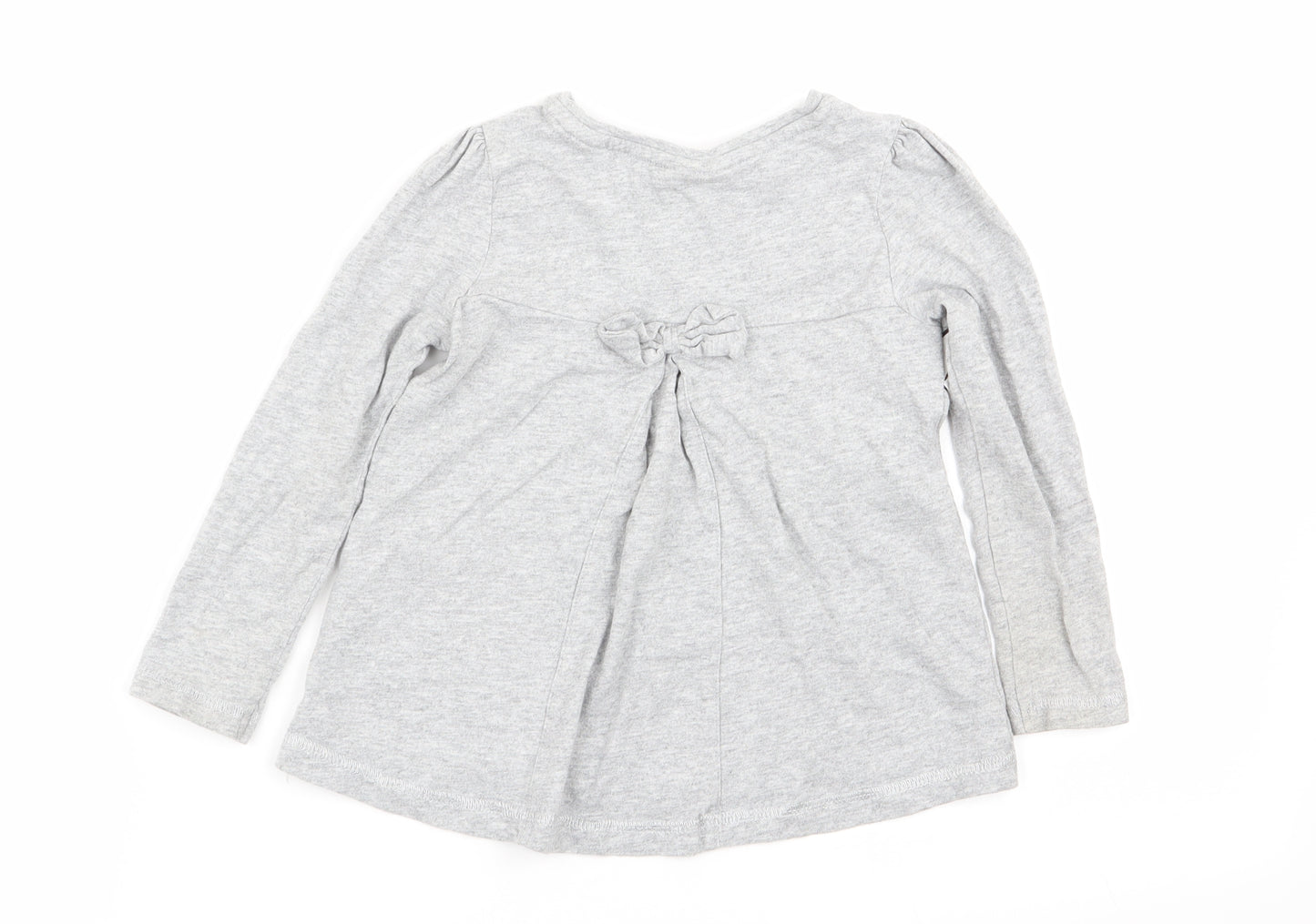 TU Girls Grey   Basic T-Shirt Size 2-3 Years  - disney