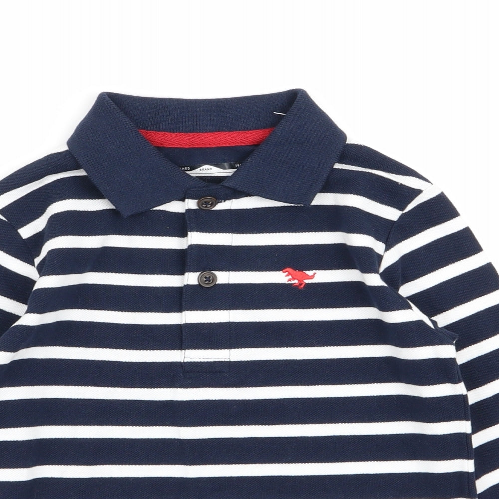 NEXT Boys Multicoloured Striped  Basic Polo Size 18-24 Months