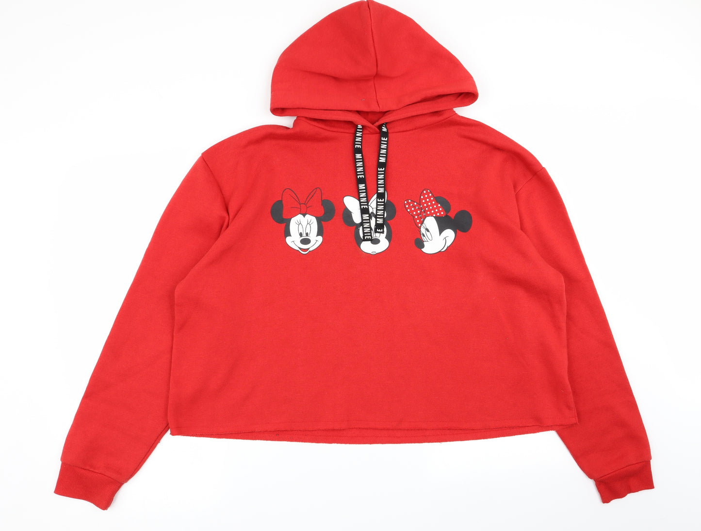 Primark Womens Red   Pullover Jumper Size 18  - crop jumper