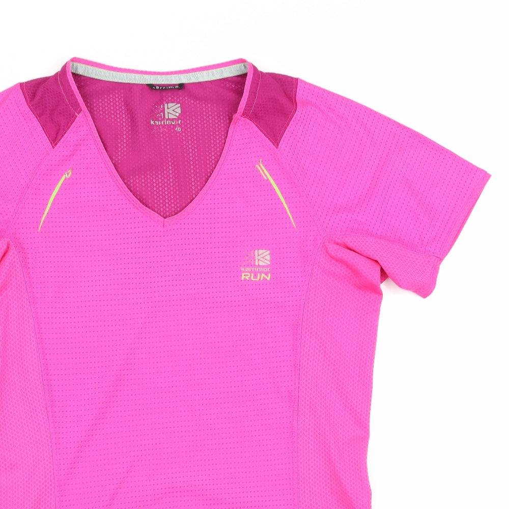 Karrimor Womens Pink   Basic T-Shirt Size 10