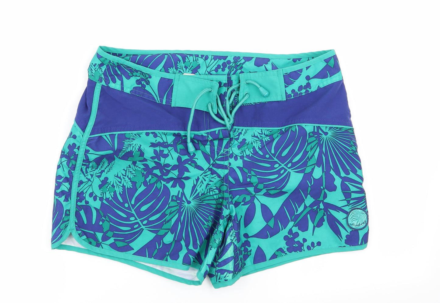 montaray Womens Multicoloured Floral  Hot Pants Shorts Size 10 - swim shorts