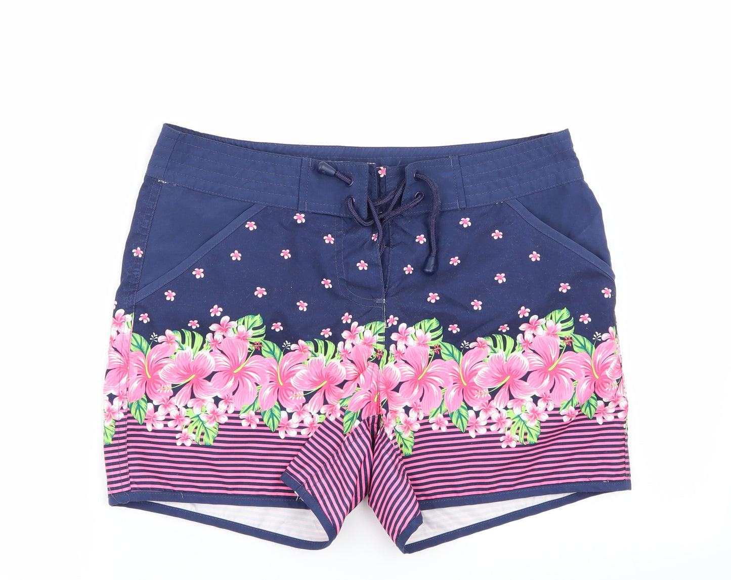 montaray Womens Multicoloured Floral  Hot Pants Shorts Size 10