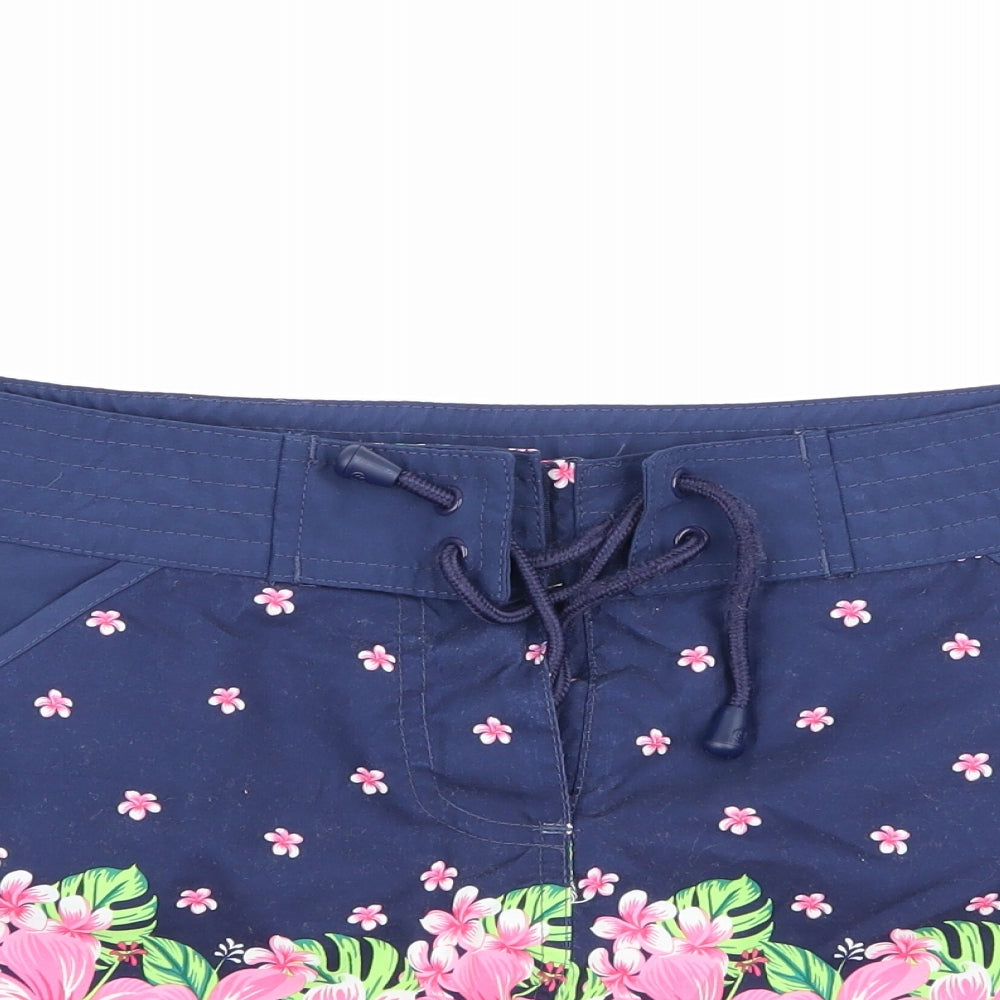 montaray Womens Multicoloured Floral  Hot Pants Shorts Size 10
